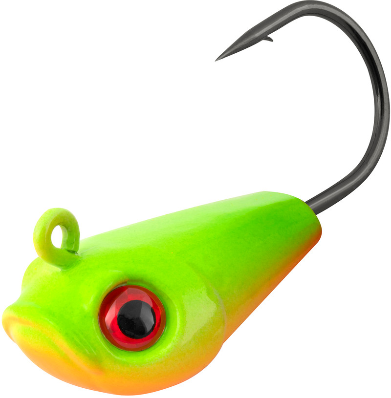 Tsunami Tog Treat Jig - 1 1/2oz - Chartreuse/Orange - TackleDirect