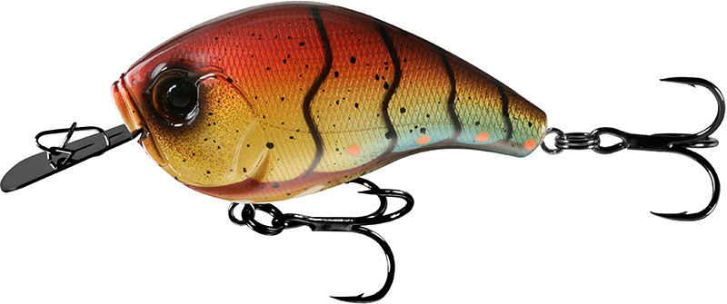 13 Fishing Jabber Jaw Squarebill - Fire and Ice Craw - TackleDirect