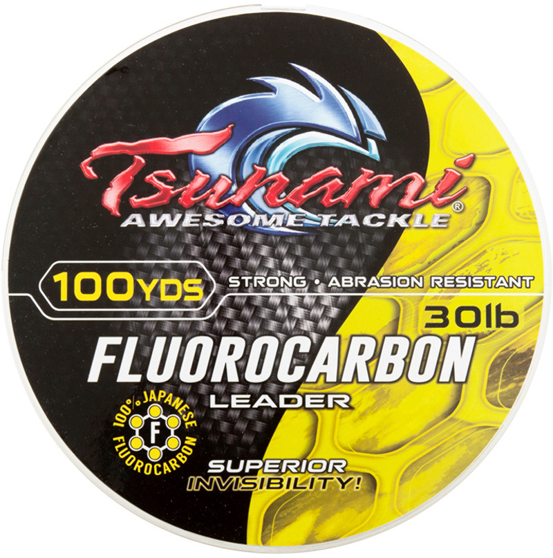 Tsunami Pro Grade 100% Fluorocarbon Leader - 25yd – Art's Tackle & Fly