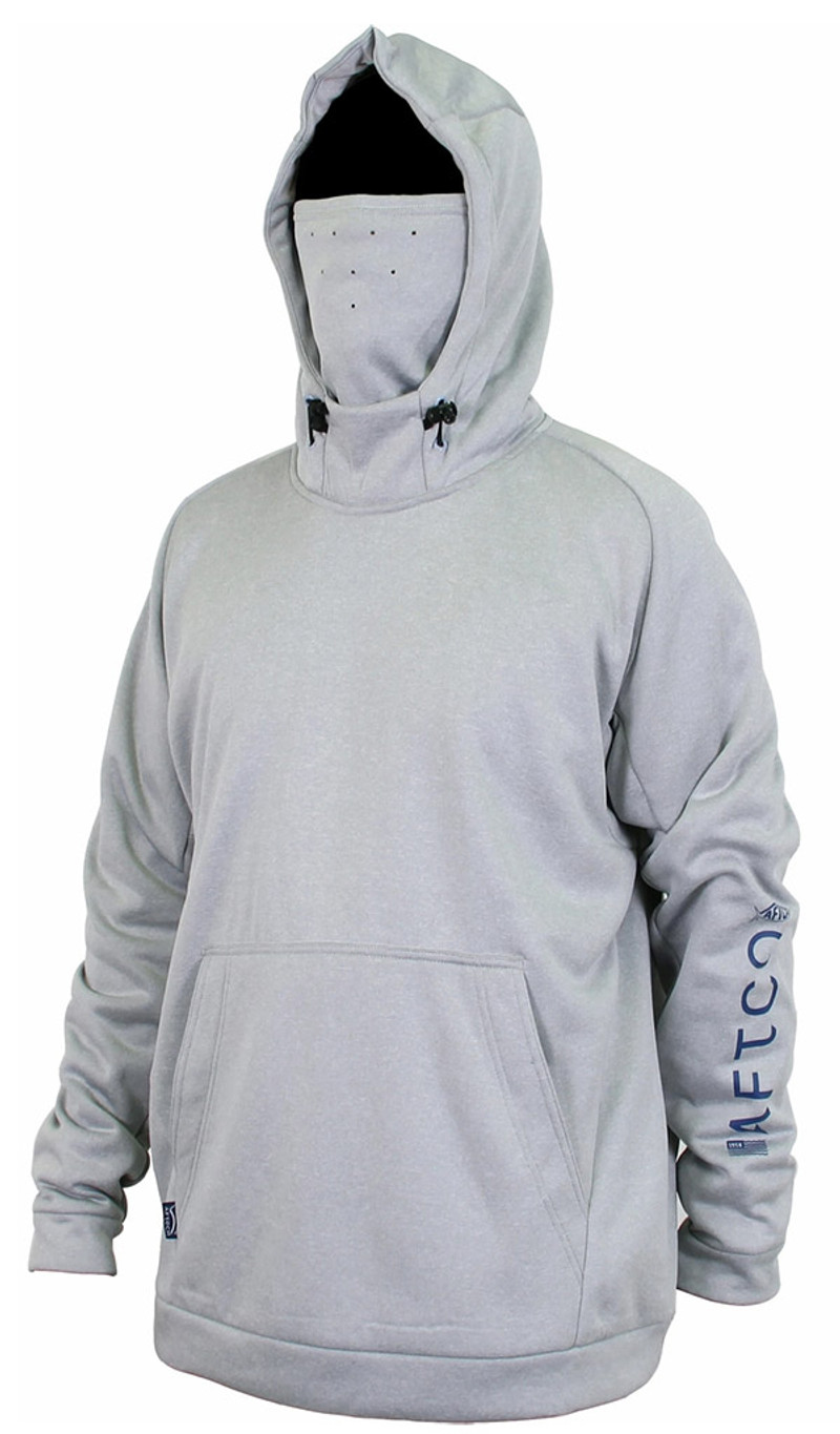 Thomas & Thomas Performance Sun Hoodie Heather Gray – Fish On