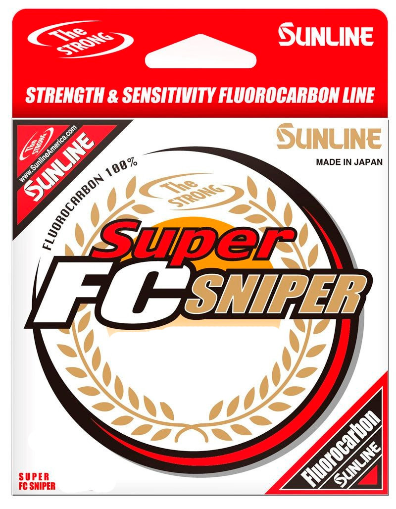 Sunline Super FC Sniper Fluorocarbon Line 18lb 165yd - TackleDirect