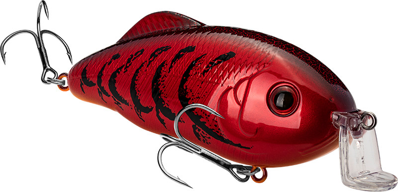 Strike King Hybrid Hunter Jr. Crankbait - Delta Red - TackleDirect