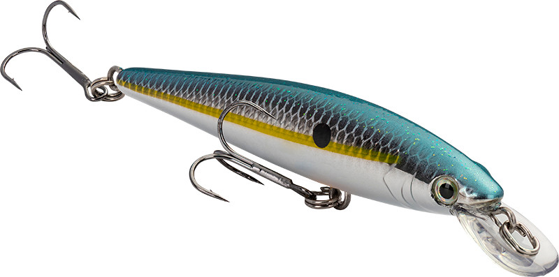 Strike King KVD 100 Jerkbait - Chrome Sexy Shad - TackleDirect