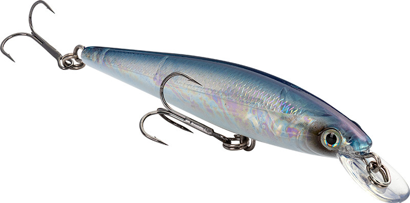 Strike King KVD Deep Jerkbait - Chrome Blue