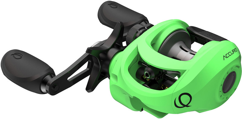 Quantum Accurist 100SZ Baitcast Reel - Green - Right-Hand