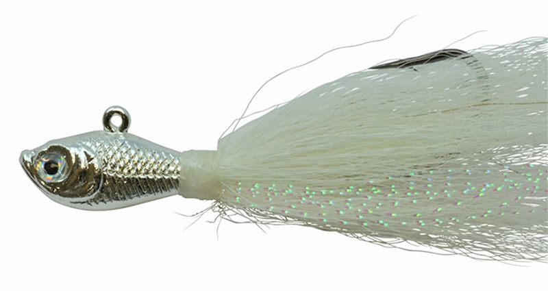 Spro Prime Chrome Bucktail Jig Chrome Silver / 1/2 oz.