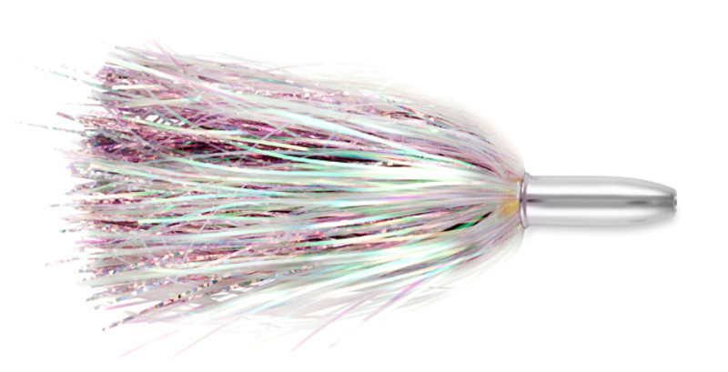 CandH Billy Baits Mini Turbo Slammer Lure - Pearl/Pink Shimmer