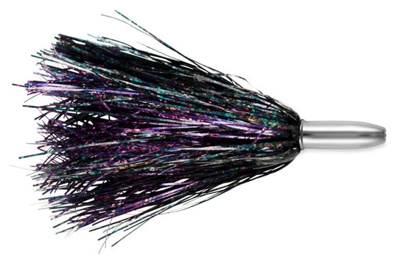 CandH Billy Baits Mini Turbo Slammer Lure - Purple Shimmer/Black