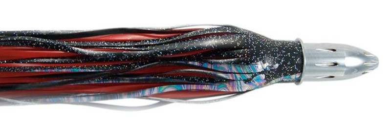 C&H Billy Baits Mister Big Lure - 16in - Black Foil/Red