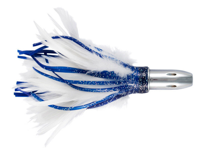 CandH Billy Baits Smoke Rattle Troll Feather Lure - TackleDirect