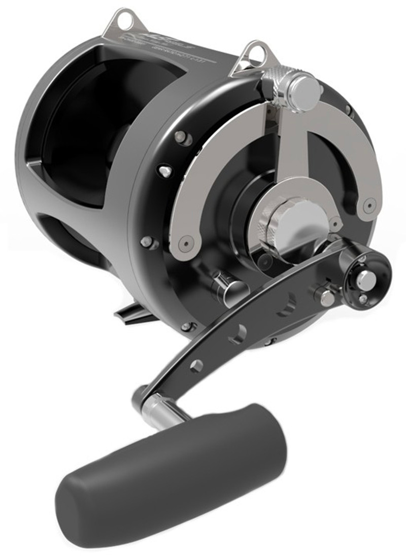 Avet T-RX 80 2-Speed Lever Drag Big Game Reel - Black - TackleDirect