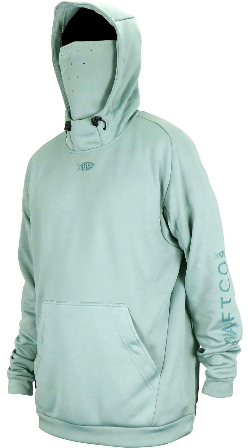 Aftco Reaper Technical Fishing Hoodie - Cactus - L - TackleDirect