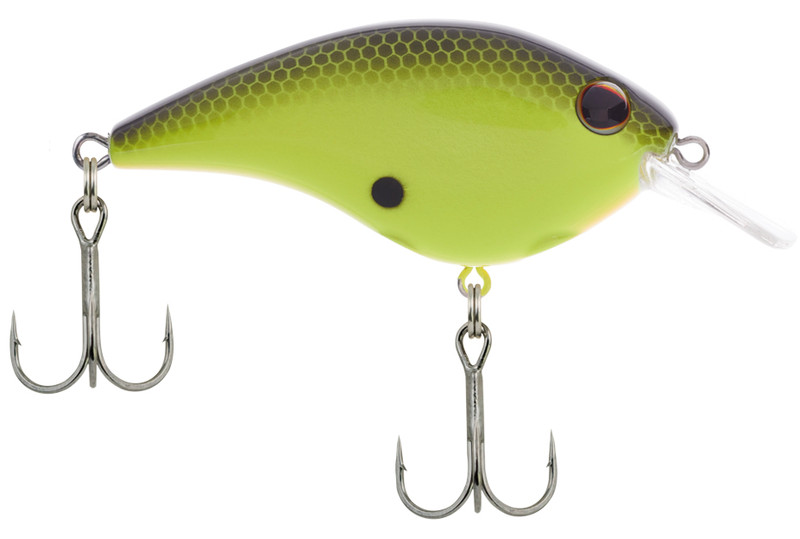 Berkley Frittside Biggun Crankbait - Black Chartreuse - TackleDirect