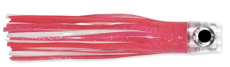 CandH Mini Turbo Slammer Lure - 5-1/2 w/ Cable Bait Rig Black/Red