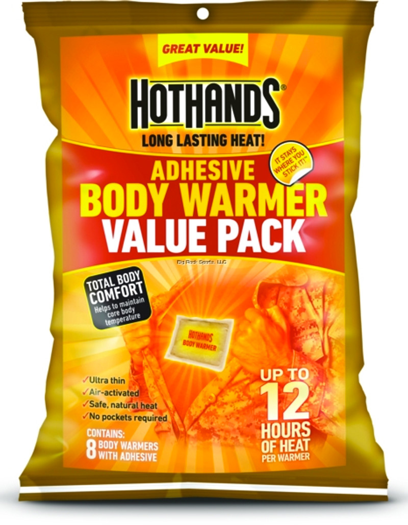  HotHands Body Warmers With Adhesive - Long Lasting