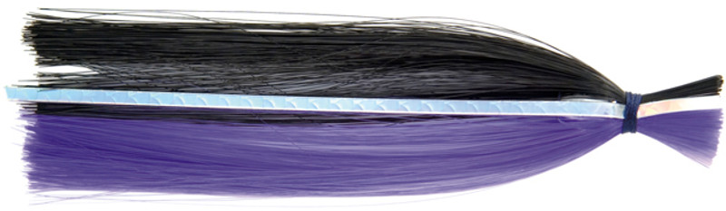 C&H Lures Billy Baits Billy Witch Lure - Black/Purple Stripe