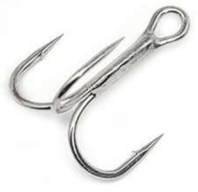 Round Bend Treble Hook