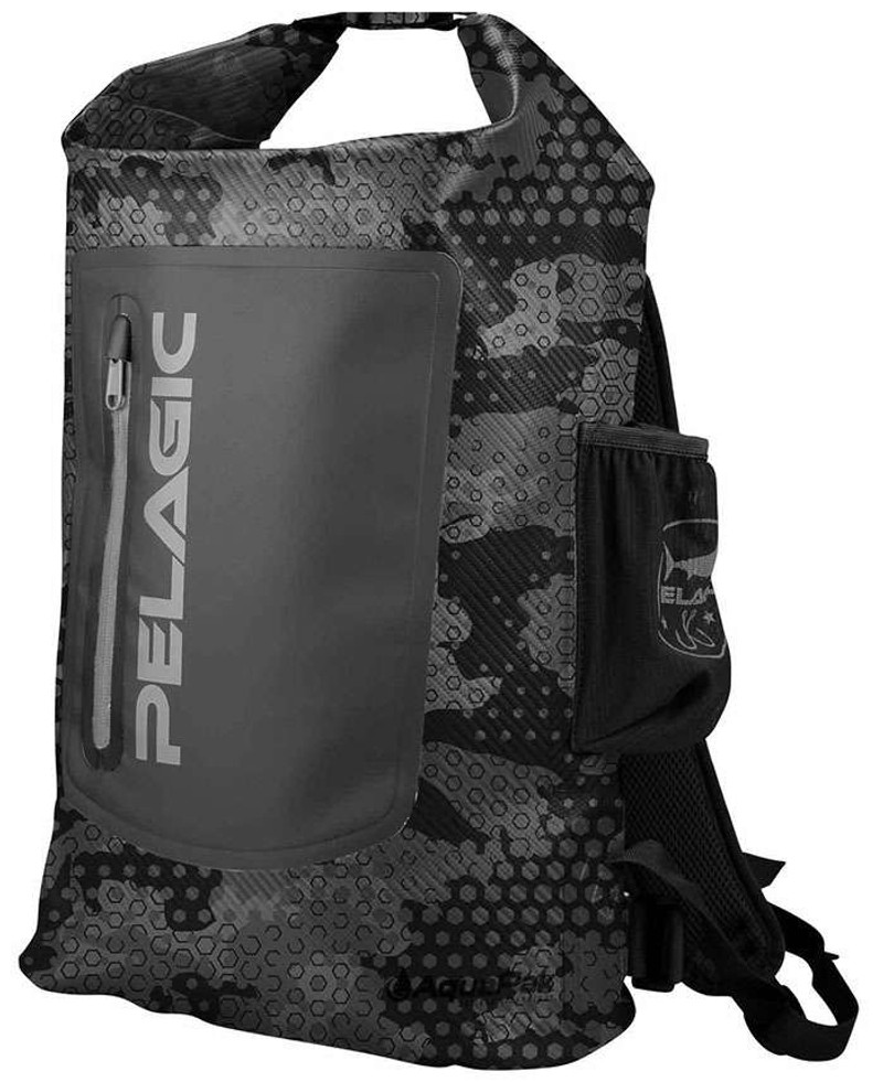 Pelagic Aquapak Backpack 30L - Ambush Black - TackleDirect