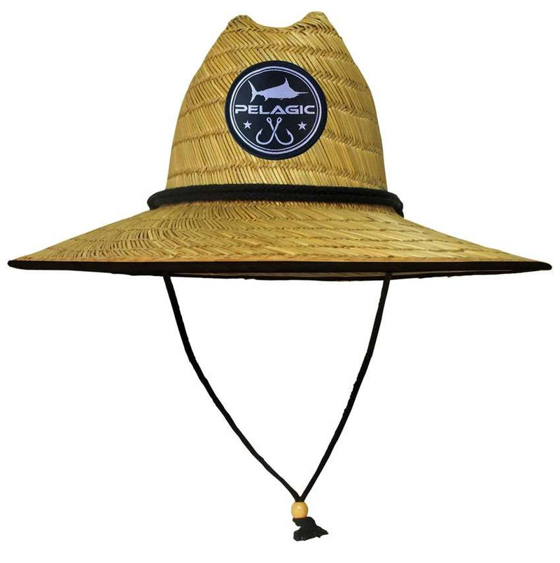 Baja Gyotaku Straw Hat