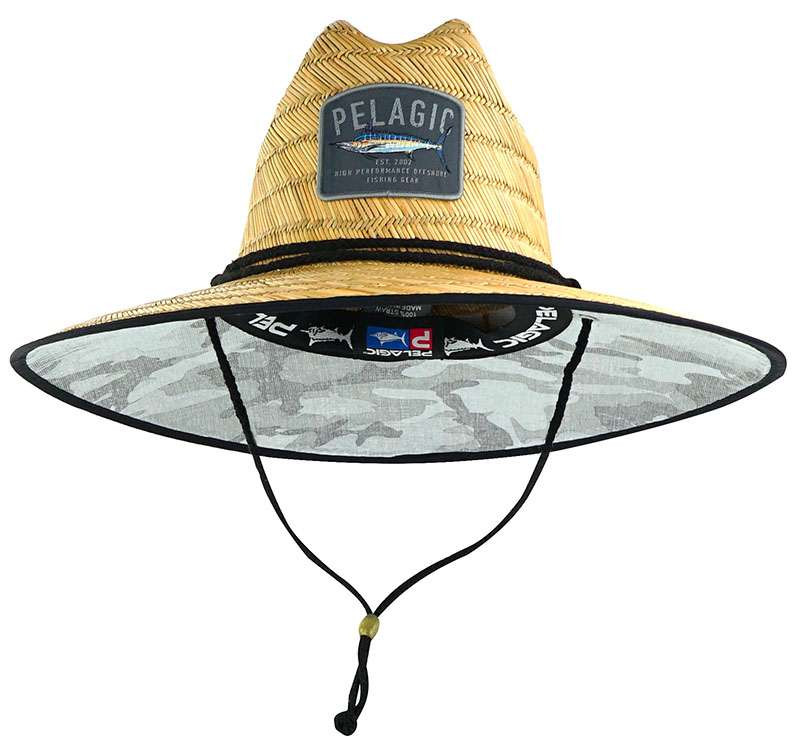Pelagic Baja Straw Fishing Hats - TackleDirect