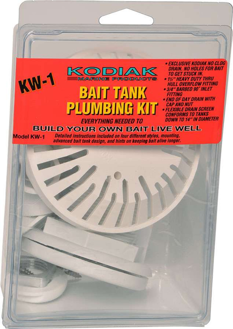 Kodiak Pro Flow Bait Tanks - TackleDirect