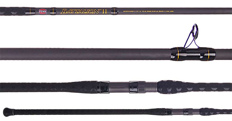 Overtons Penn Battalion II Surf Spinning Rods