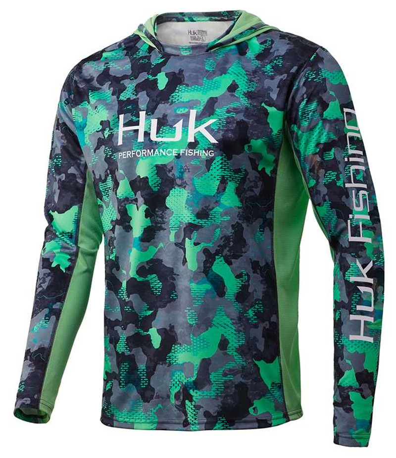 Huk Icon X Refraction Camo Hoodie - New Superior - X-Large