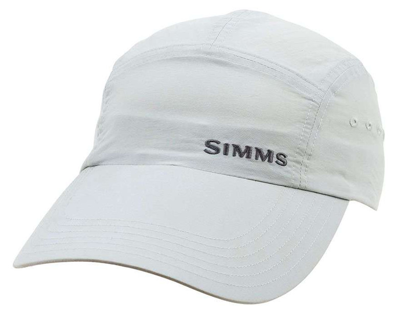 Simms Superlight Flats Long Bill Hat - Sterling - TackleDirect