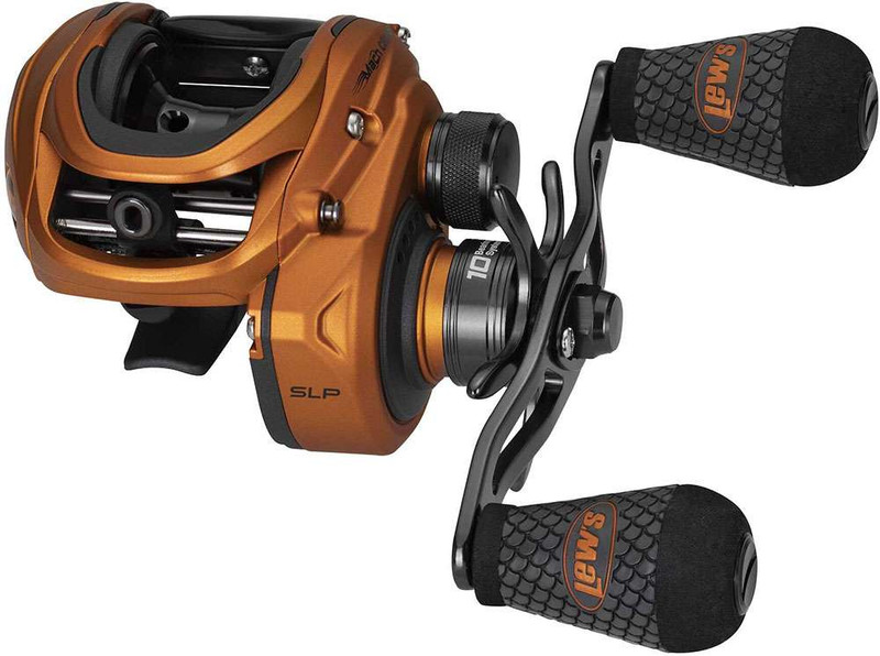 Lews MCR1SHLA Mach Crush Gen 2 Baitcasting Reel - TackleDirect