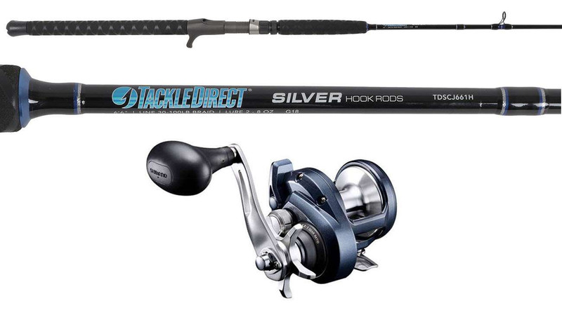 Avet G2 MXL Silver/TackleDirect TDSCJ66MH Conventional Jigging Combo