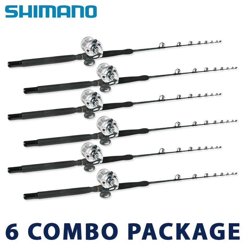 Shimano Premier White Marlin Rod and Reel Package - TackleDirect