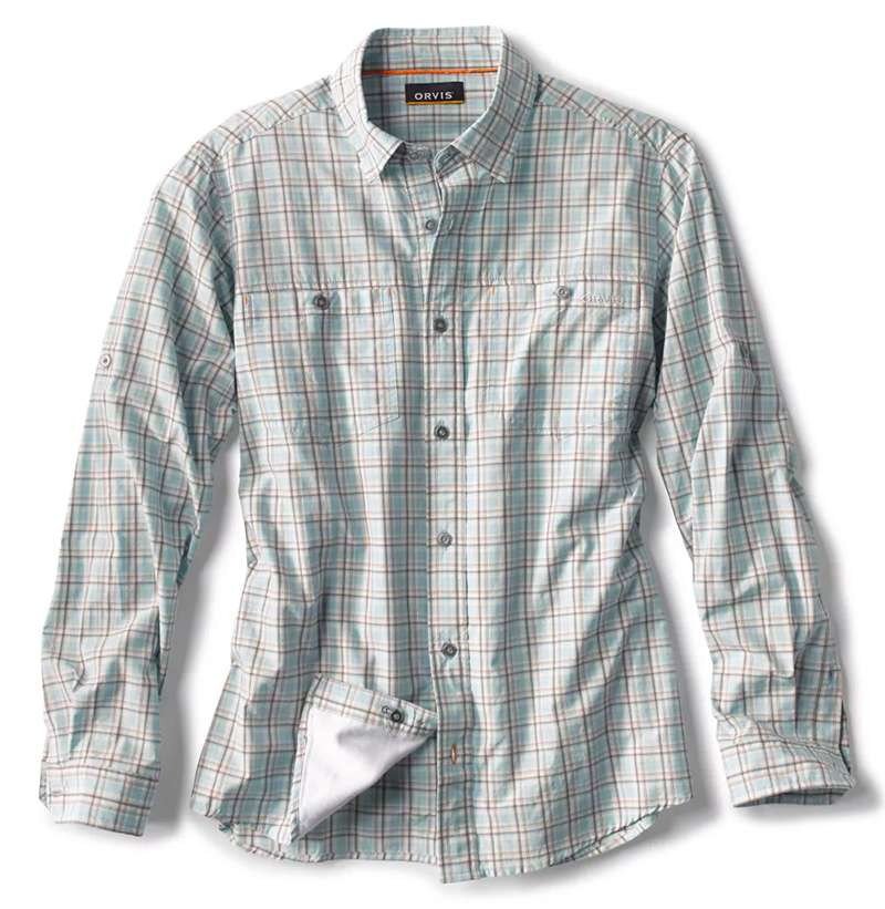 Orvis Plaid Escape Long Sleeve Shirts - TackleDirect