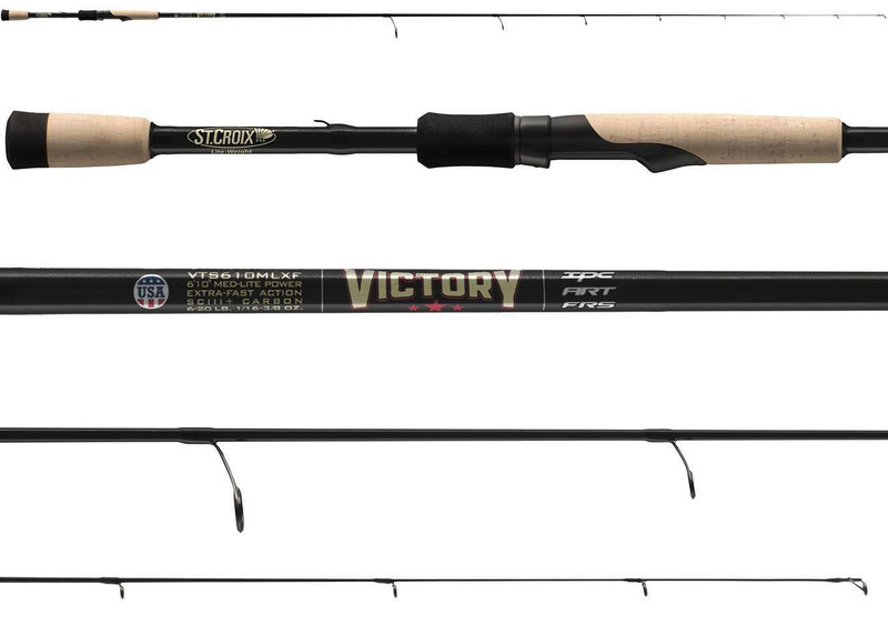 St. Croix BAS71MF Bass X Spinning Rod - TackleDirect