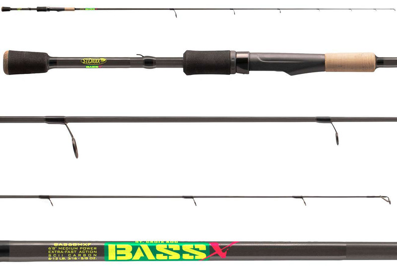 St. Croix 2021 Bass X Spinning Rods - TackleDirect