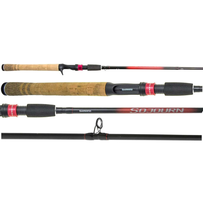 shimano american corporation sjcm86xxh sojourn piece muskie casting rod 8'6 Sojourn, Freshwater, Muskie, Casting, 7'6", Medium Heavy, 1 pcs, (SJCM76MHC) Fishing : Sports & Outdoors The Sojourn line of muskie Shimano Sojourn C SJCM86XXHTC Muskie