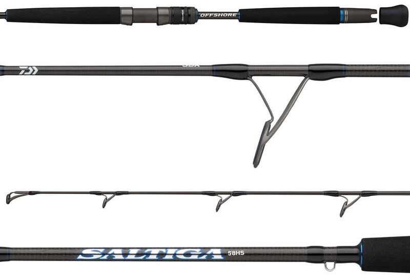 Daiwa Saltiga Jigging Series Spinning Rods