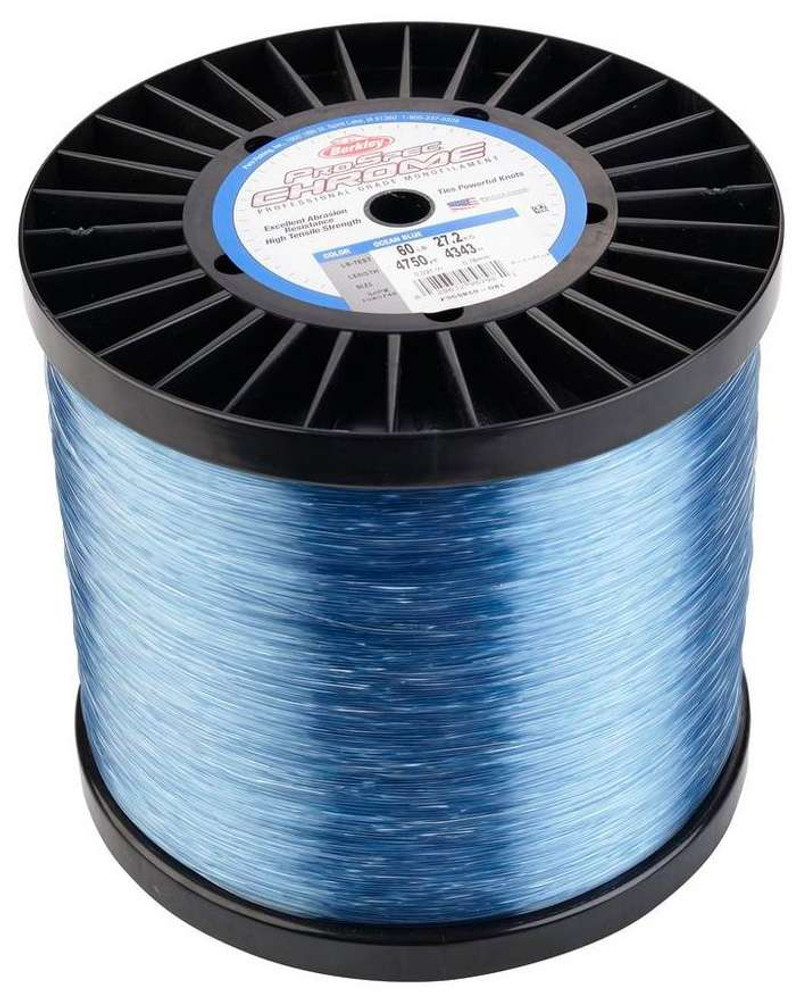 Berkley ProSpec Chrome - Bulk Large Spool - Ocean Blue - 80 lb.