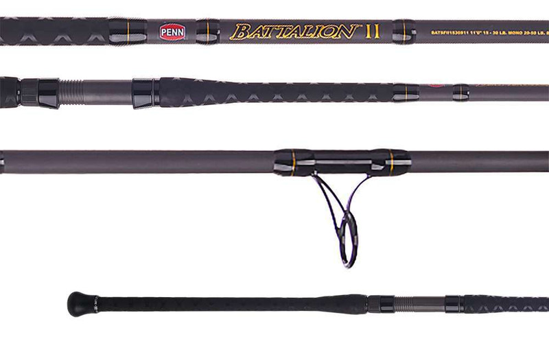 Penn Power Stick 8 ft PS 4908 Medium Action 12-20 lb Line 2 pc Fishing Rod  CLEAN