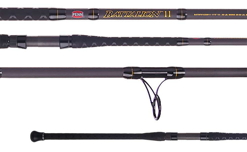 PENN 9' Battalion II Surf Spinning Rod, Medium Power