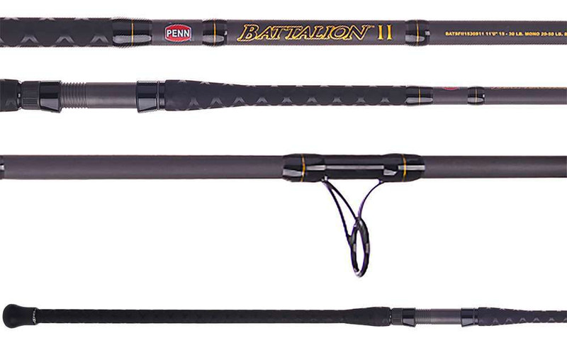 Penn BATINII1530s70 Battalion Inshore Spinning Rod - TackleDirect