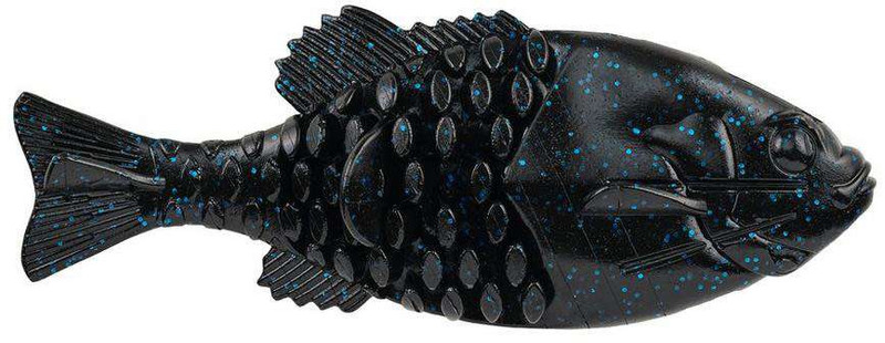 Berkley PowerBait Gilly, 90 mm, Black Blue Fleck