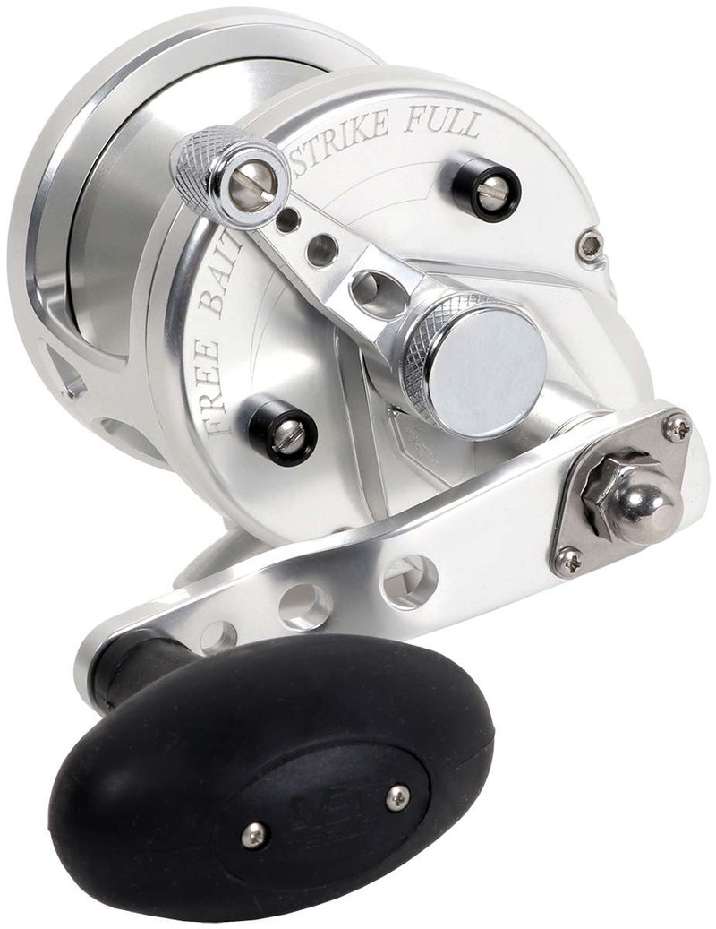 Avet EXW 30/2 Two-Speed Lever Drag Reels Silver L/H - TackleDirect