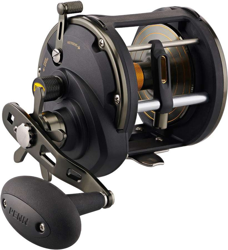 Penn SQLII50LW Squall II Level Wind Conventional Reel - TackleDirect