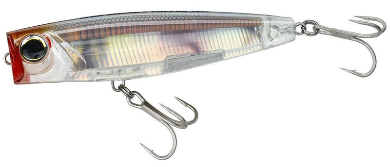 Yo-Zuri R1412 3D Inshore Popper Lure - Real Glass Minnow