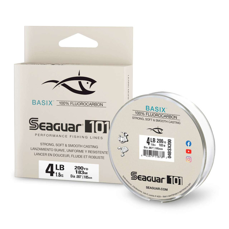 Sufix 832 Braid with Seaguar InvizX 100% Fluorocarbon Leader Material