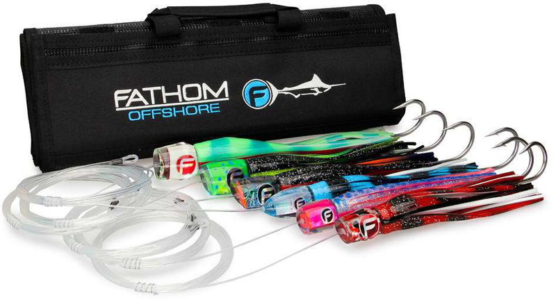 Meat-fish Pre-rigged Trolling Lures 6 Pack – Fathom Offshore