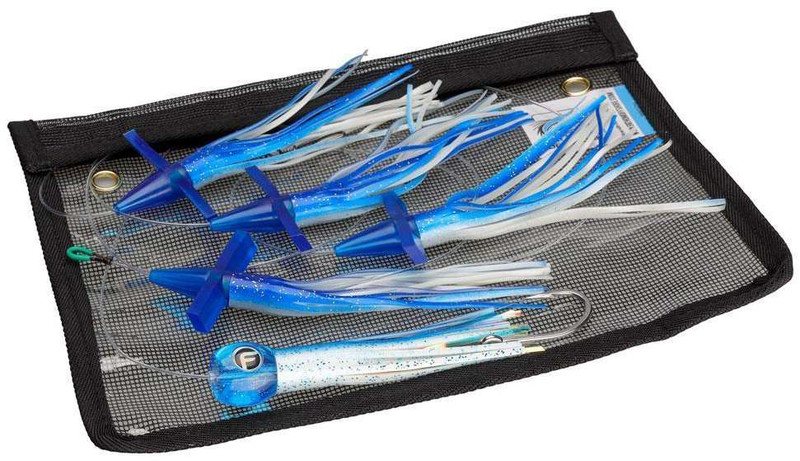 Fathom Offshore Pre-Rigged Bird Head Chain - Blue