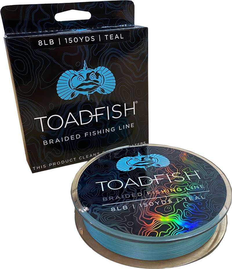 Toadfish Braided Fishing Line - 10lb - 150yd