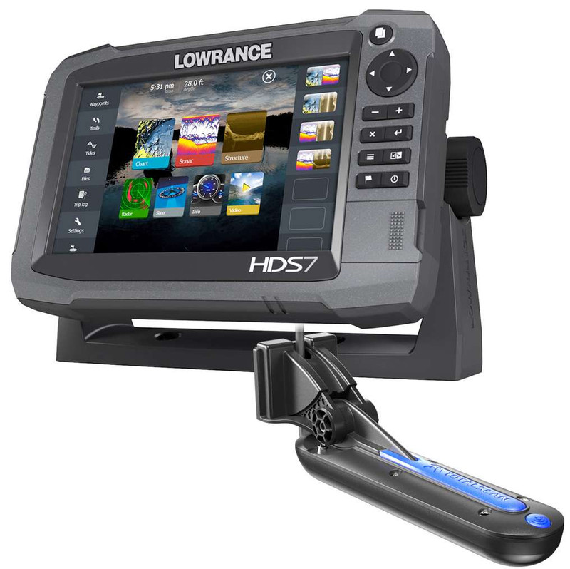 Lowrance 000-13263-001 HDS-7 Gen3 Insight w/TotalScan T/M Transducer