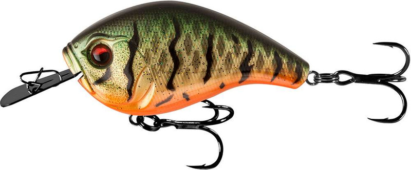 13 Fishing Jabber Jaw Hybrid Squarebill Crankbait - Green Craw